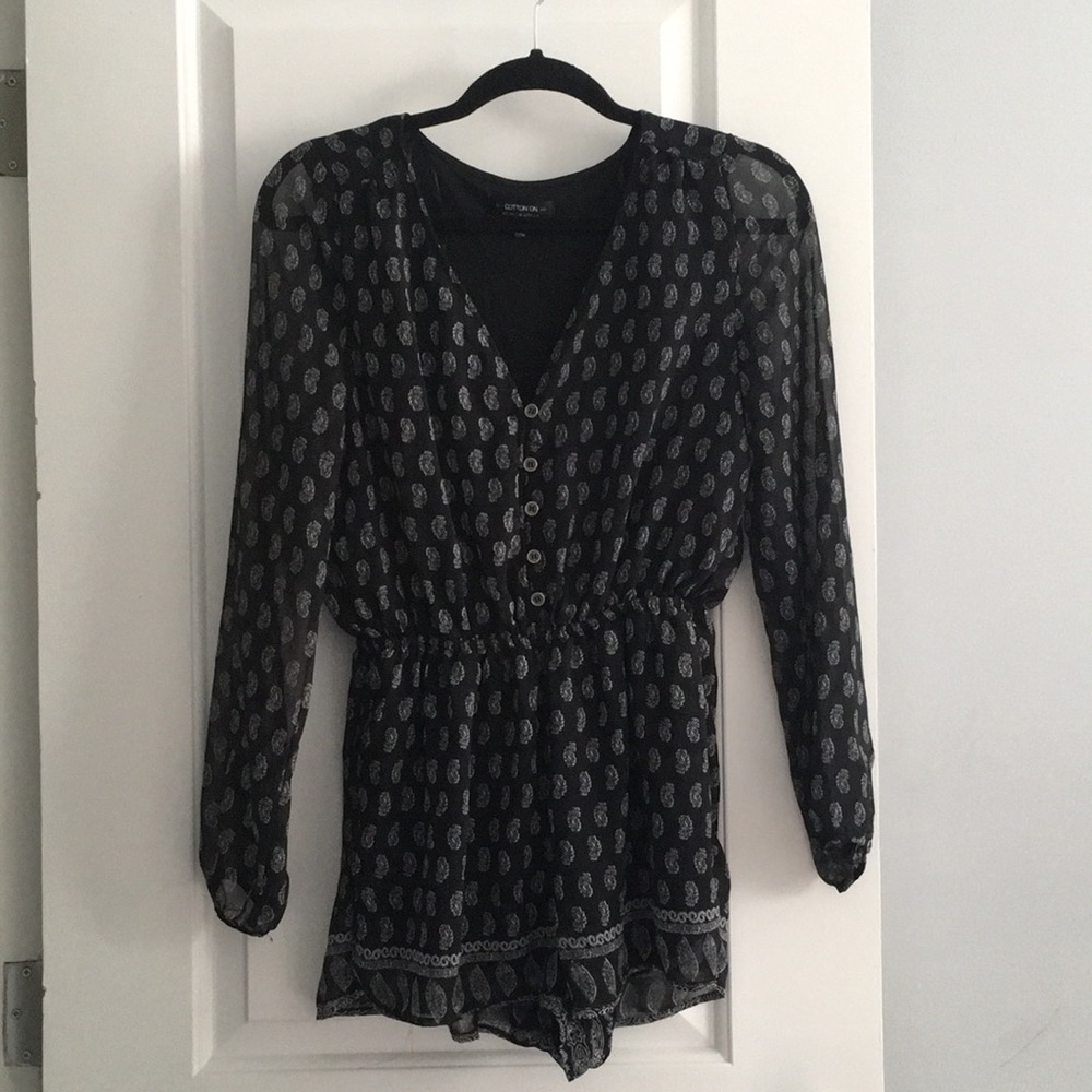 Cotton On Long Sleeve Romper